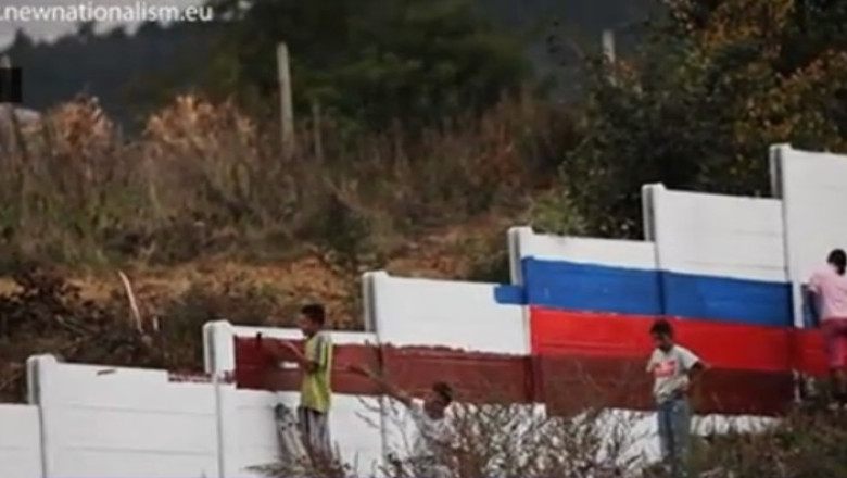 Inca un zid pentru izolarea romilor, ridicat in Slovacia Imagine
