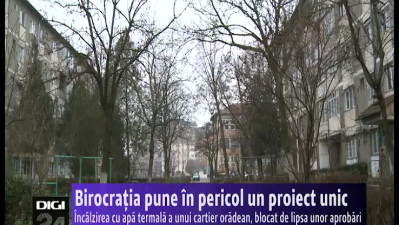 Incalzirea cu apa termala a unui cartier oradean, blocata de lipsa unor aprobari Imagine