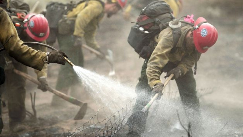 Incendiile fac ravagii in statul Idaho. Mii de oameni au fost evacuati din calea flacarilor Imagine