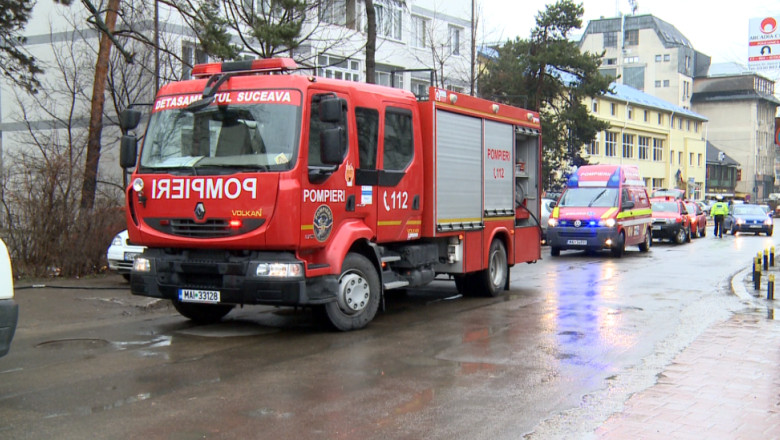 Incendiu cu o victima la Suceava. Un apartament a luat foc de la o priza Imagine