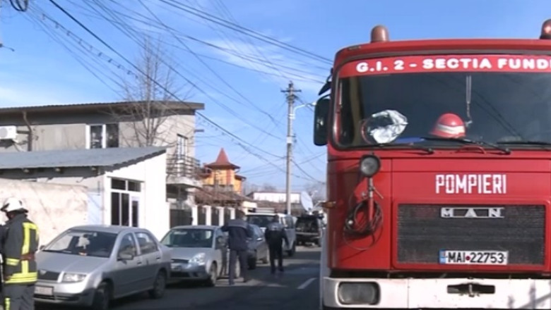 Incendiu in Bucuresti. Un barbat este suspectat ca a dat foc garsonierei in care locuia Imagine