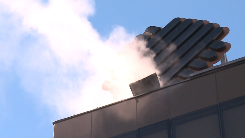 Incendiu la complexul comercial din centrul Iasiului Imagine