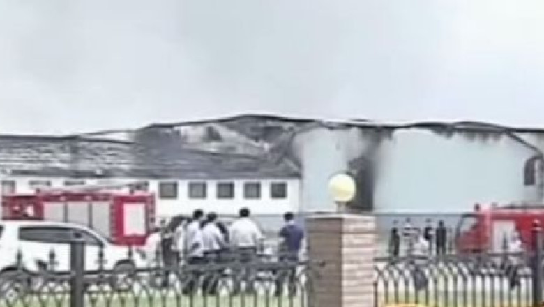 Incendiu la un abator de pasari din China. Cel putin 119 oameni si-au pierdut viata Imagine