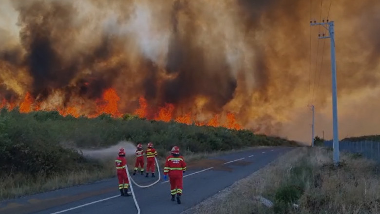 Incendiul de vegetatie din Maramures a fost localizat. Raed Arafat: „Situatia este sub control” Imagine