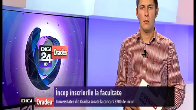 Incep inscrierile la facultatile din Oradea Imagine