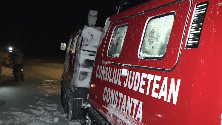 Incep sa se deschida drumurile din Constanta. Tulcea ramane izolat, deocamdata Imagine