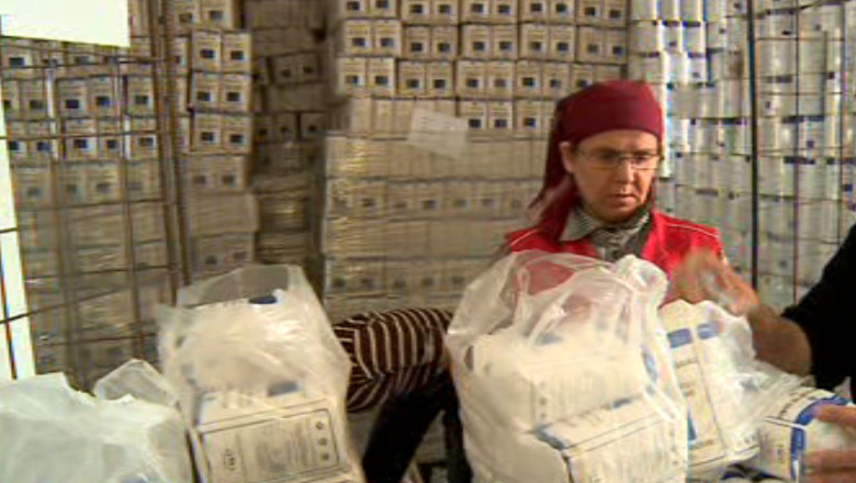 Incepe distribuirea ajutoarele alimentare de la UE, la Iasi Imagine