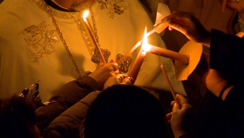 Incepe Saptamana Patimilor. Slujbele care au loc la Catedrala Patriarhala. BOR a anuntat cand va fi adusa Lumina Sfanta Imagine
