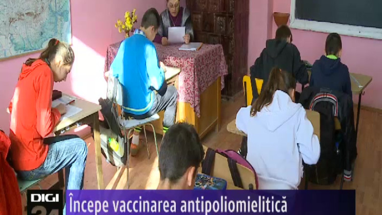  Incepe vaccinarea antipoliomielitica Imagine