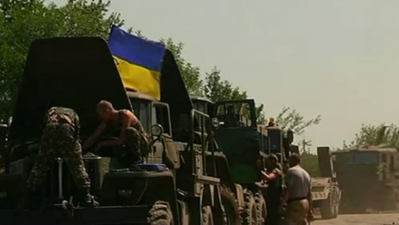 Inchisoare lovita de un obuz in Donetk. Un detinut a fost ucis si alti 106 au evadat Imagine