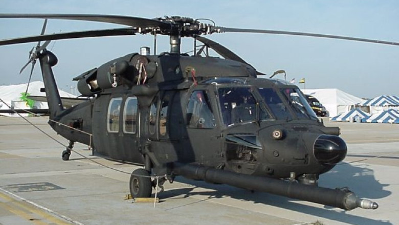 Incident aviatic. Un mort si doi raniti, in urma aterizarii fortate a unui elicopter militar american Imagine