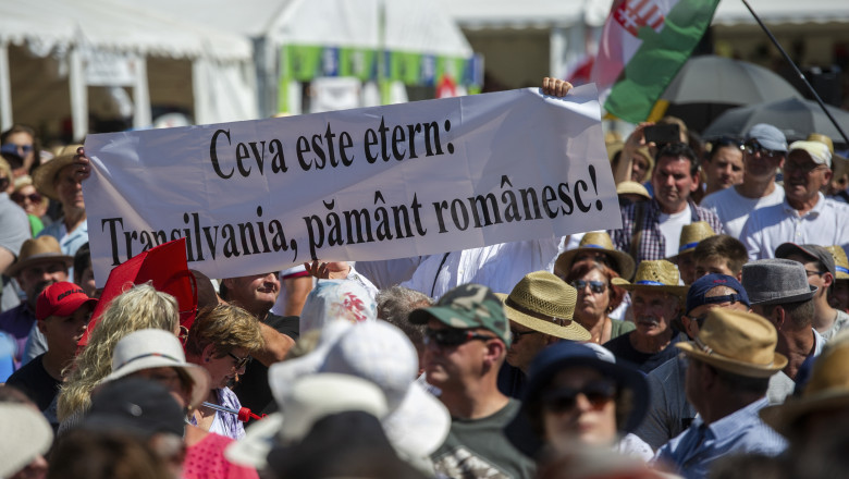 Incident in timpul discursului lui Viktor Orban la Tusnad Imagine