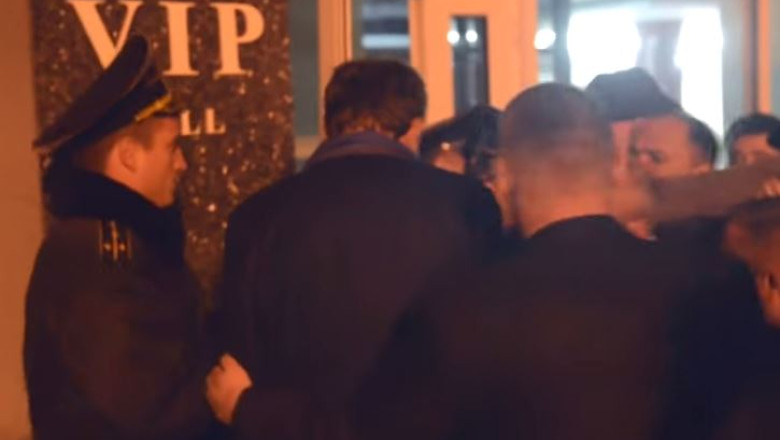 Incident pe aeroportul din Chisinau: Evgheni Sevciuc, liderul Transnistriei, blocat de veteranii moldoveni Imagine