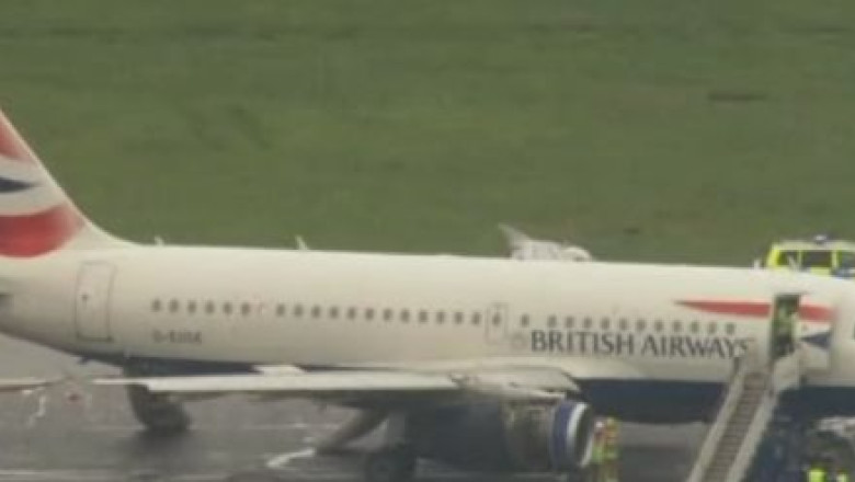Incident pe Aeroportul Heathrow, cel mai mare din Marea Britanie Imagine