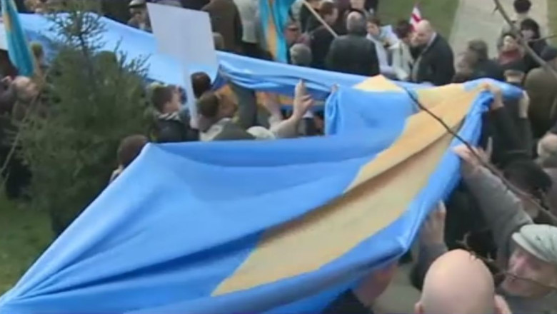 Incidente la mitingul secuilor Imagine