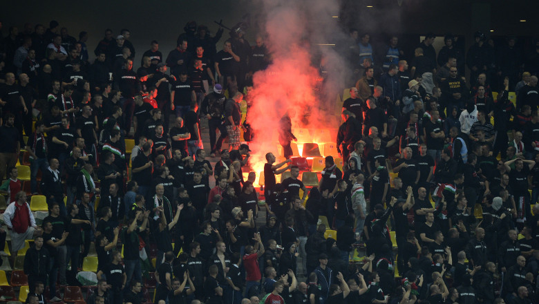 Incidente la Romania - Ungaria: UEFA a deschis procedura disciplinara Imagine