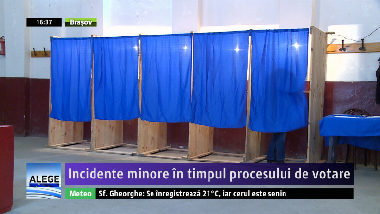 Incidente minore in timpul procesului de votare Imagine
