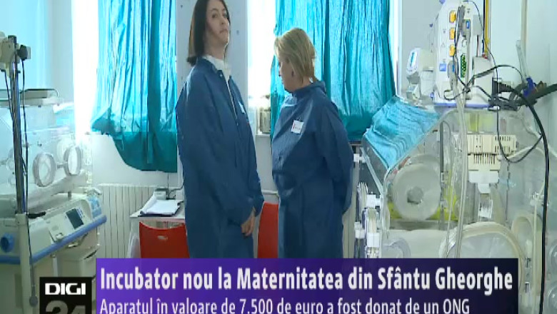 Incubator nou la Maternitatea din Sfantu Gheorghe Imagine