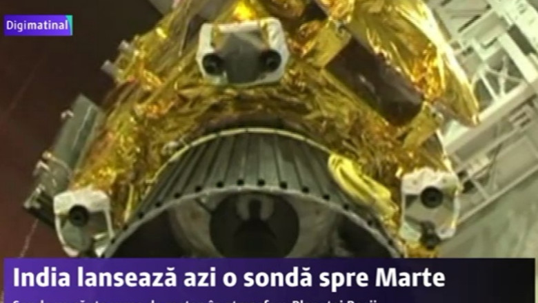 India a lansat o sonda spre Marte Imagine