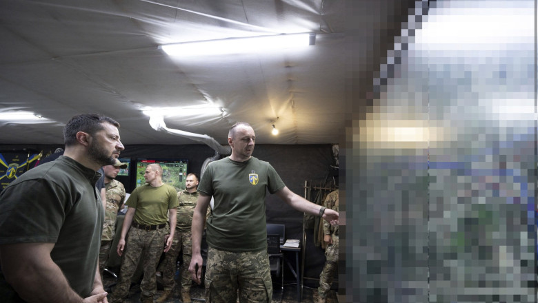 Infanteria ucraineana a pus pe fuga puscasii marini rusi intr-un contraatac de succes Imagine