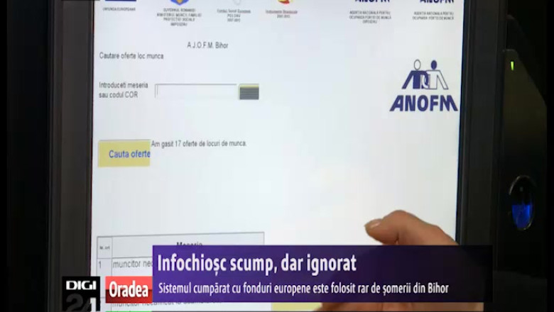 Infochiosc scump, dar ignorat. Un sistem de informare de milioane de euro este rar folosit de somerii din Bihor Imagine