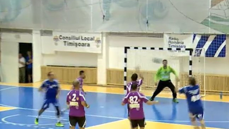 Infrangere pentru handbalistii timisoreni. Balmazujvaros - Poli Timisoara 32-30 in turneul de pregatire din Ungaria Imagine