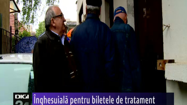 Inghesuiala pentru biletele de tratament Imagine