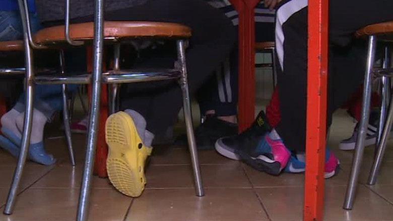 Inghesuiti in camerele internatului Imagine