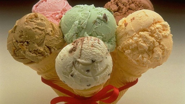 Inghetata bio, vedeta verii. Cea mai cautata este cea cu alcool sau cu aroma de vata de zahar Imagine