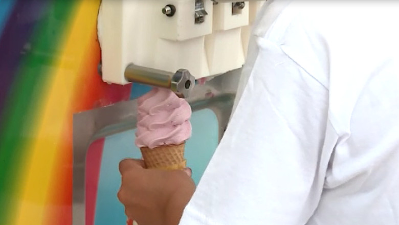 Inghetata BIO, vedeta verii la Iasi. Clientii cauta inghetata 100% naturala Imagine