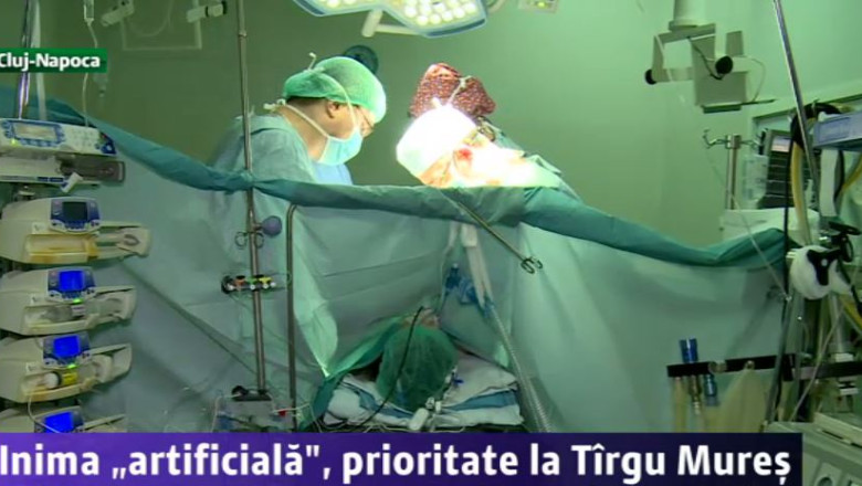 Inima "artificiala", prioritate la Tirgu Mures Imagine