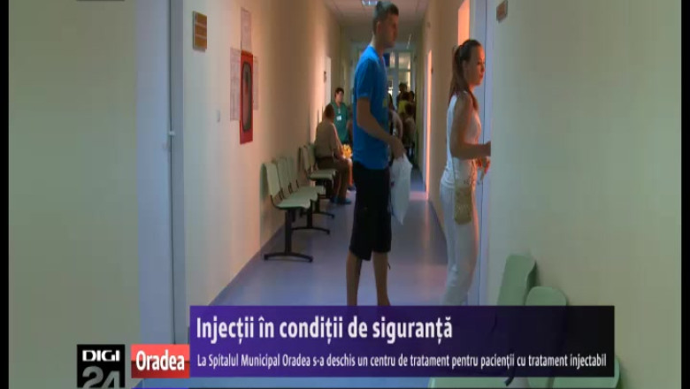 Injectii, in conditii de siguranta. La Spitalul Municipal Oradea s-a deschis un centru de tratament pentru pacientii cu tratament injectabil Imagine