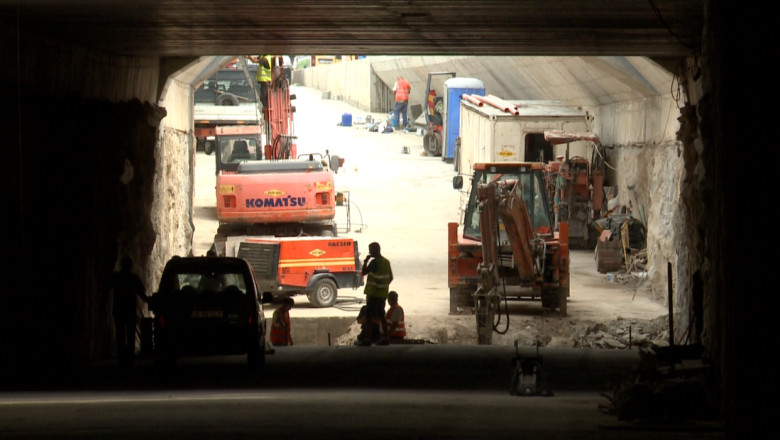 Inspectie la santierul din zona Fundatie. Autoritatile s-au ferit sa dea un nou termen de finalizare Imagine