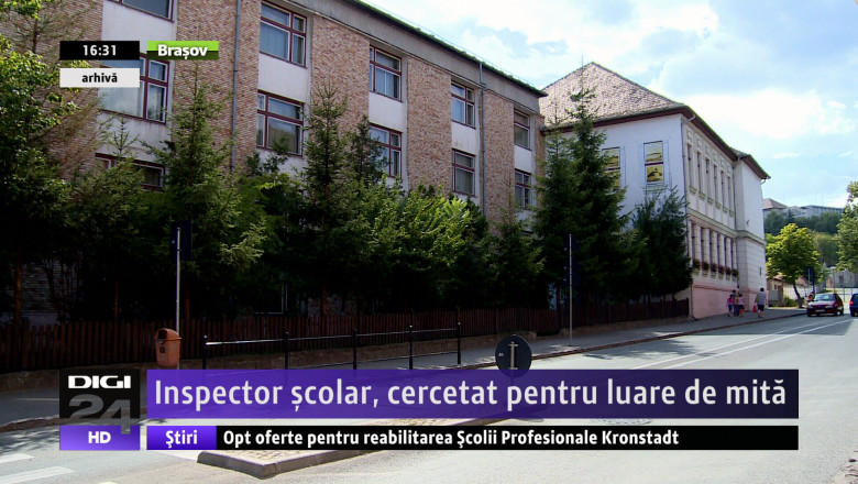 Inspector scolar, cercetat pentru luare de mita  Imagine