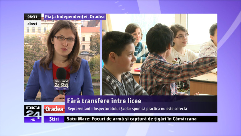 Inspectoratul Scolar Bihor vrea sa interzica transferurile intre licee Imagine