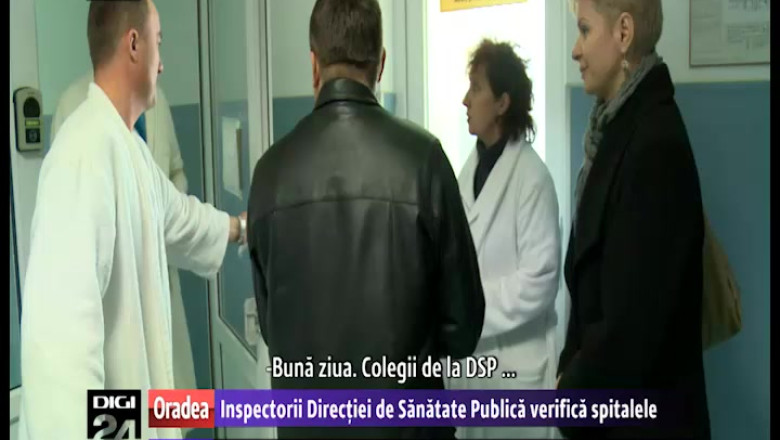 Inspectorii Directiei de Sanatate Publica verifica spitalele din Bihor Imagine