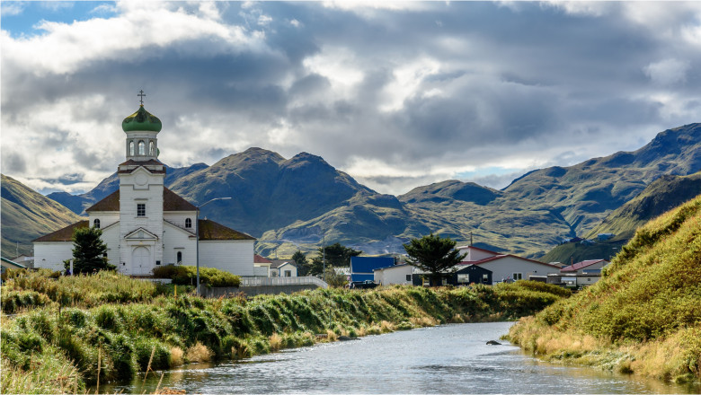 Insula din America unde te simti ca in Rusia. Eruptii vulcanice, cutremure si o batalie uitata din Al Doilea Razboi Mondial Imagine