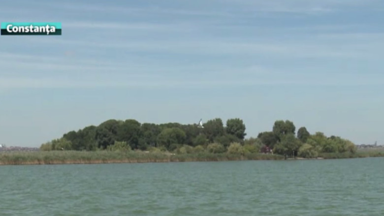 Insula Ovidiu, locul de legenda. Aici se spune ca se refugia poetul exilat, Ovidius Imagine