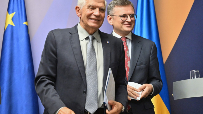 Intalnire „istorica” a ministrilor de Externe din UE la Kiev. Ucraina primeste un ajutor de 5 miliarde de euro Imagine