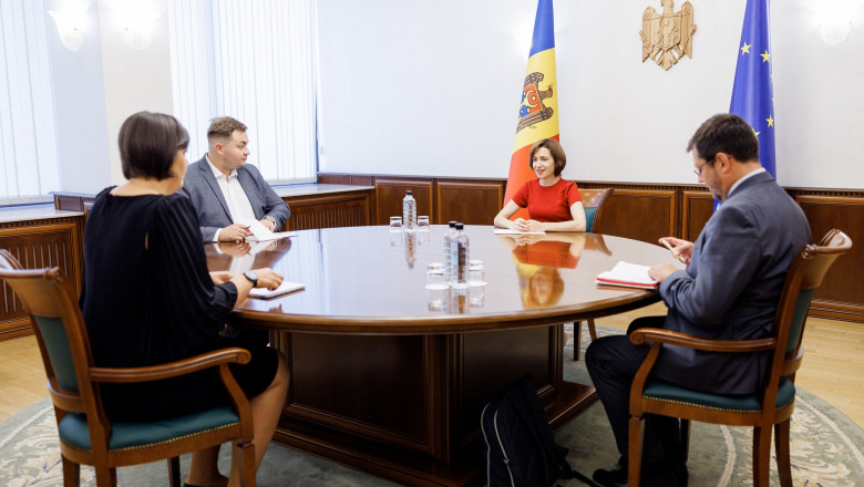 Intalnire Maia Sandu - Laura Codruta Kovesi: „Moldova este hotarata sa reformeze justitia” Imagine