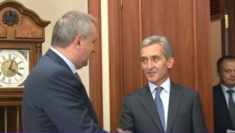 Intalnire Rogozin-Leanca la Chisinau. Premierul Republicii Moldova a cerut explicatii pentru embargoul rus Imagine