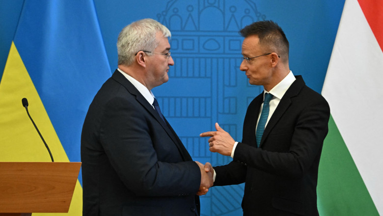 Intalnire tensionata intre ministrii de externe ai Ucrainei si Ungariei: „O conversatie personala foarte sincera” Imagine