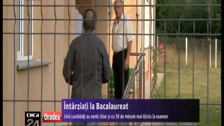 Intarziati la Bacalaureat. Unii candidati au venit chiar si cu 30 de minute mai tarziu la examen Imagine