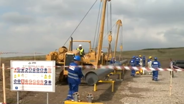 Intarzie lucrarile la Gazoductul Iasi - Ungheni  Imagine