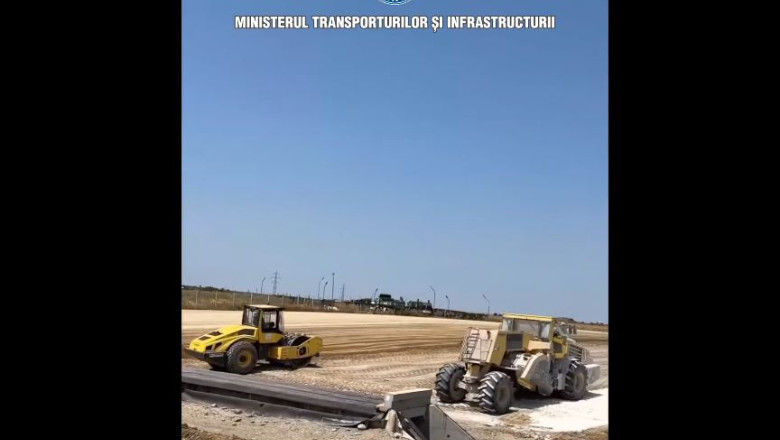 Intarzieri majore pe lotul 3 al A0 Nord. Ministrul Transporturilor il avertizeaza pe constructorul chinez: „A ajuns la stadiul de 53%” Imagine