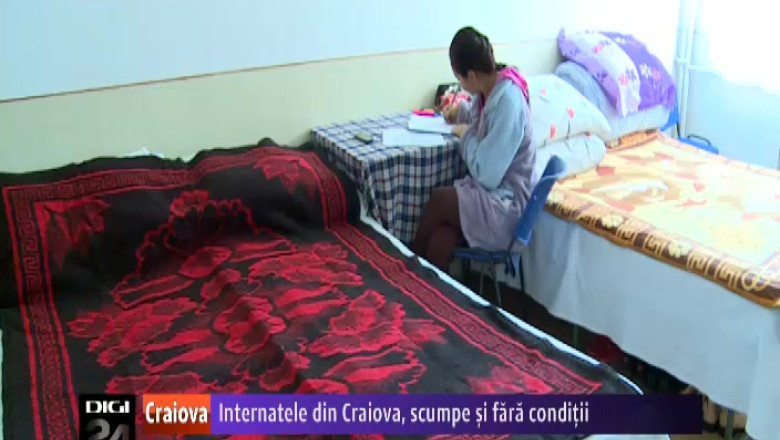 Internatele din Craiova, scumpe si fara conditii Imagine