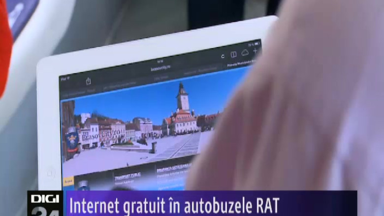 Internet gratuit in autobuzele RAT  Imagine