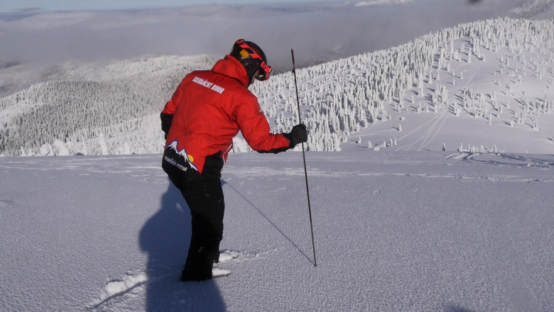 Interventie contracronometru in Muntii Fagaras pentru salvarea unui barbat. Actiunea, ingreunata de un versant care s-a prabusit Imagine