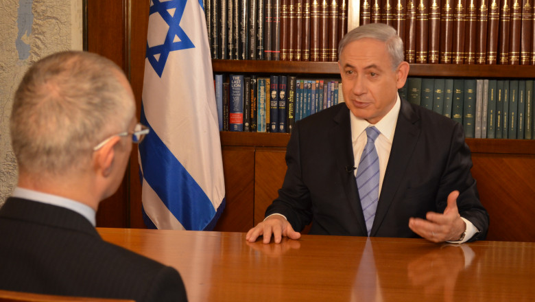 Interviu exclusiv Digi24. Benjamin Netanyahu: “NU VOM ACCEPTA CA SUNTEM OCUPANtI STRAINI PE ACEST TERITORIU” Imagine