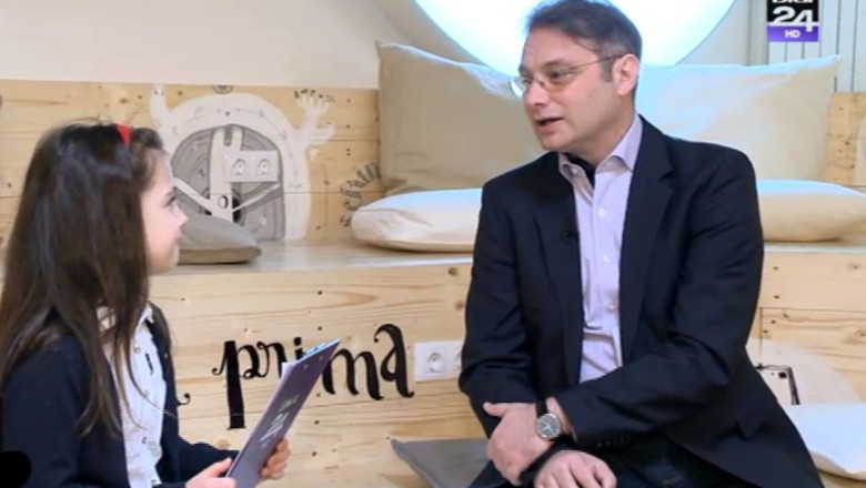 Interviu inedit. Luca Niculescu vorbeste despre perioada in care purta plete si asculta rock Imagine